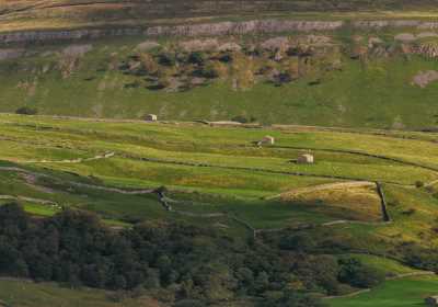 The view down Swaledale